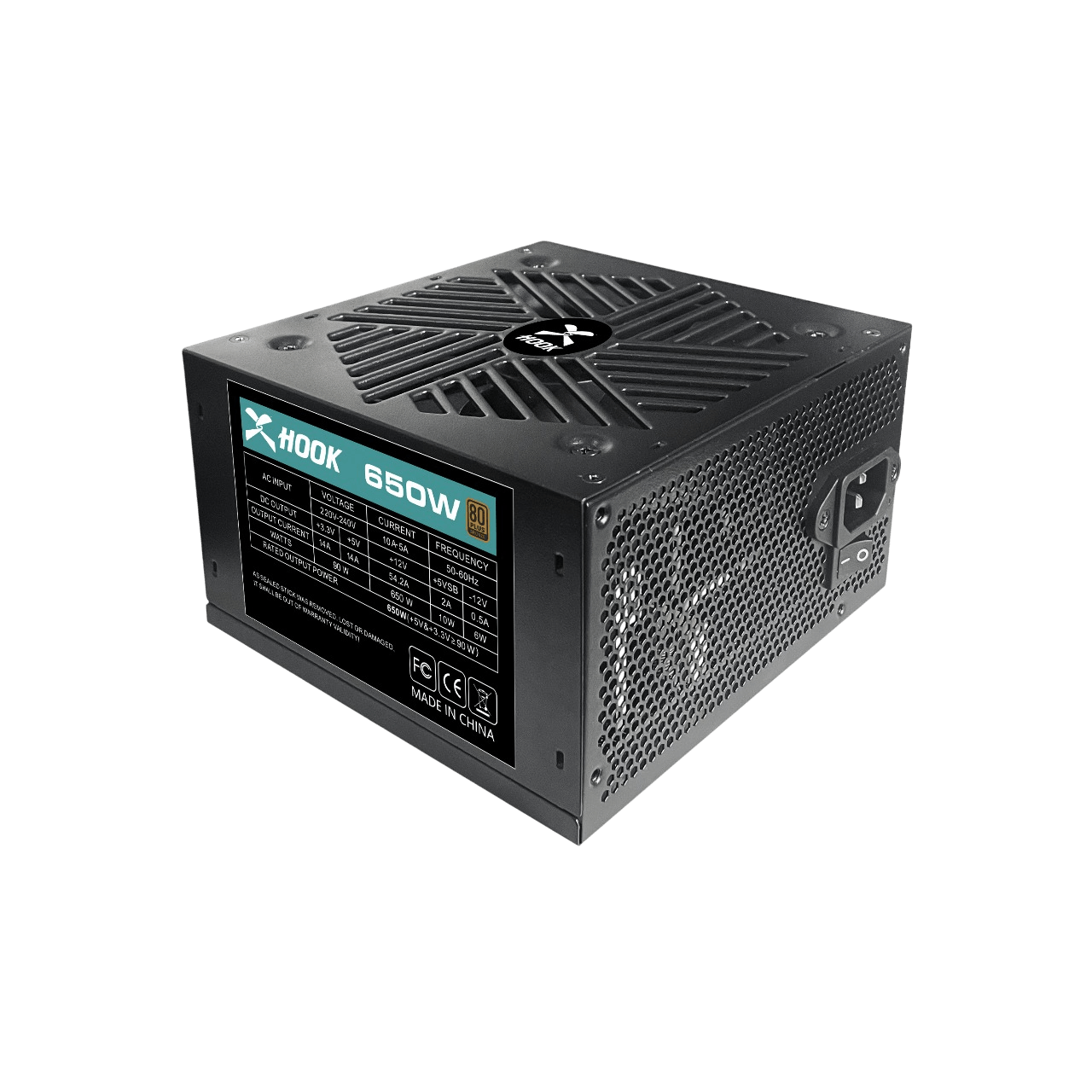 Hook SPARK 650W 80+ Bronze - Power Supply