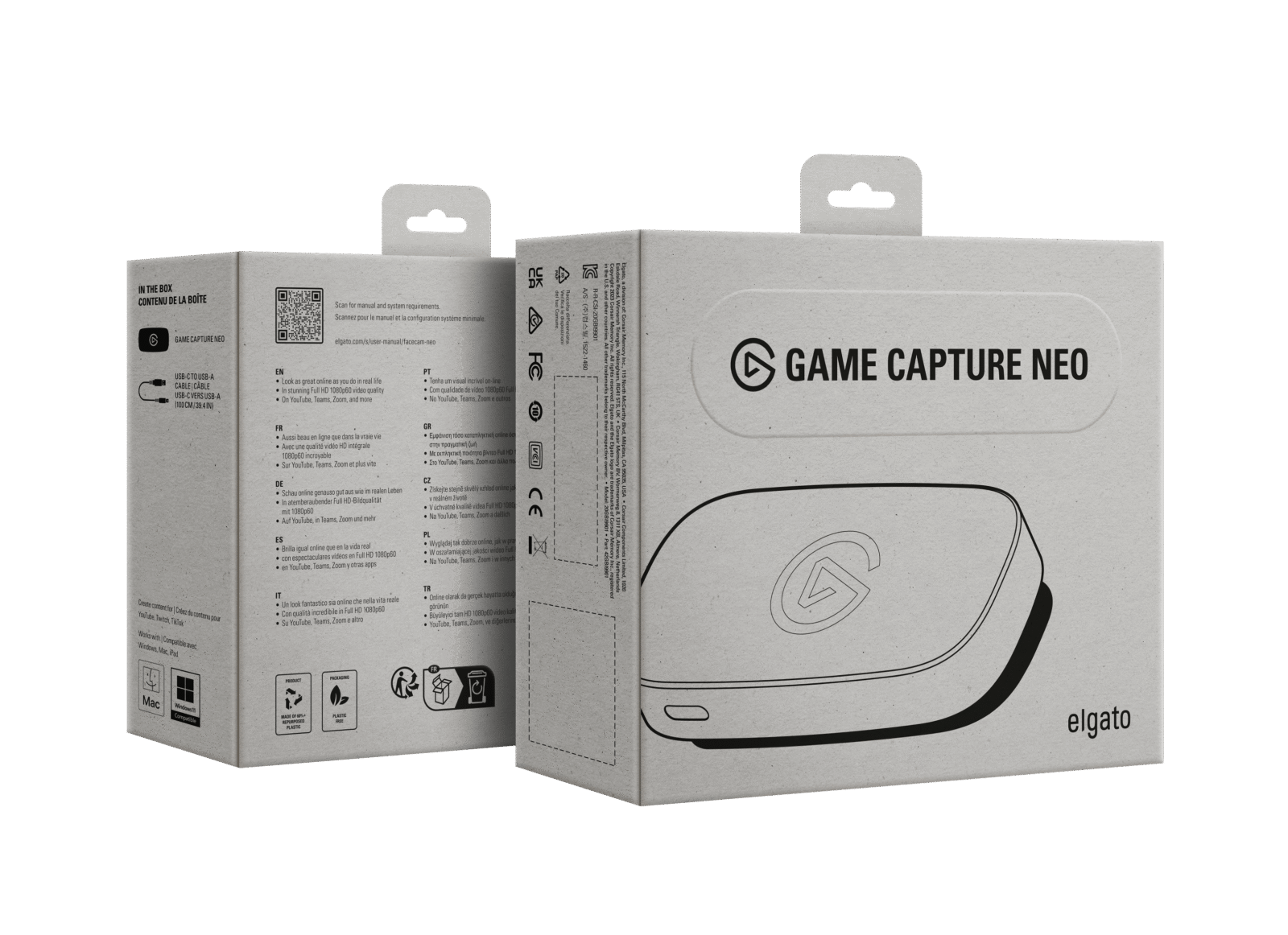 Elgato Game Capture Neo – USB Portable Capture Card 4K60 HDR Passthrough, 1080p60 Video Recording – For PS5|Xbox|Nintendo Switch 2 - OBS, Quicktime and more - Plug & Play|Works on Laptop|PC|Mac|iPad - Image 4