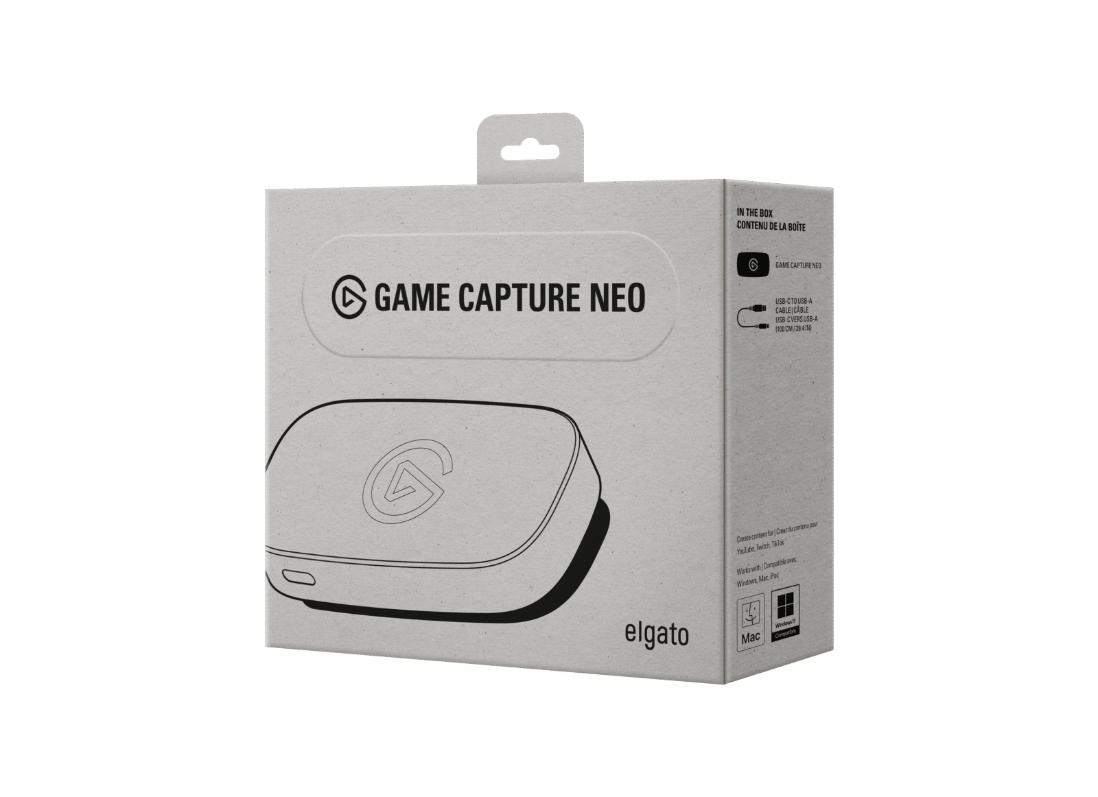 Elgato Game Capture Neo – USB Portable Capture Card 4K60 HDR Passthrough, 1080p60 Video Recording – For PS5|Xbox|Nintendo Switch 2 - OBS, Quicktime and more - Plug & Play|Works on Laptop|PC|Mac|iPad - Image 3
