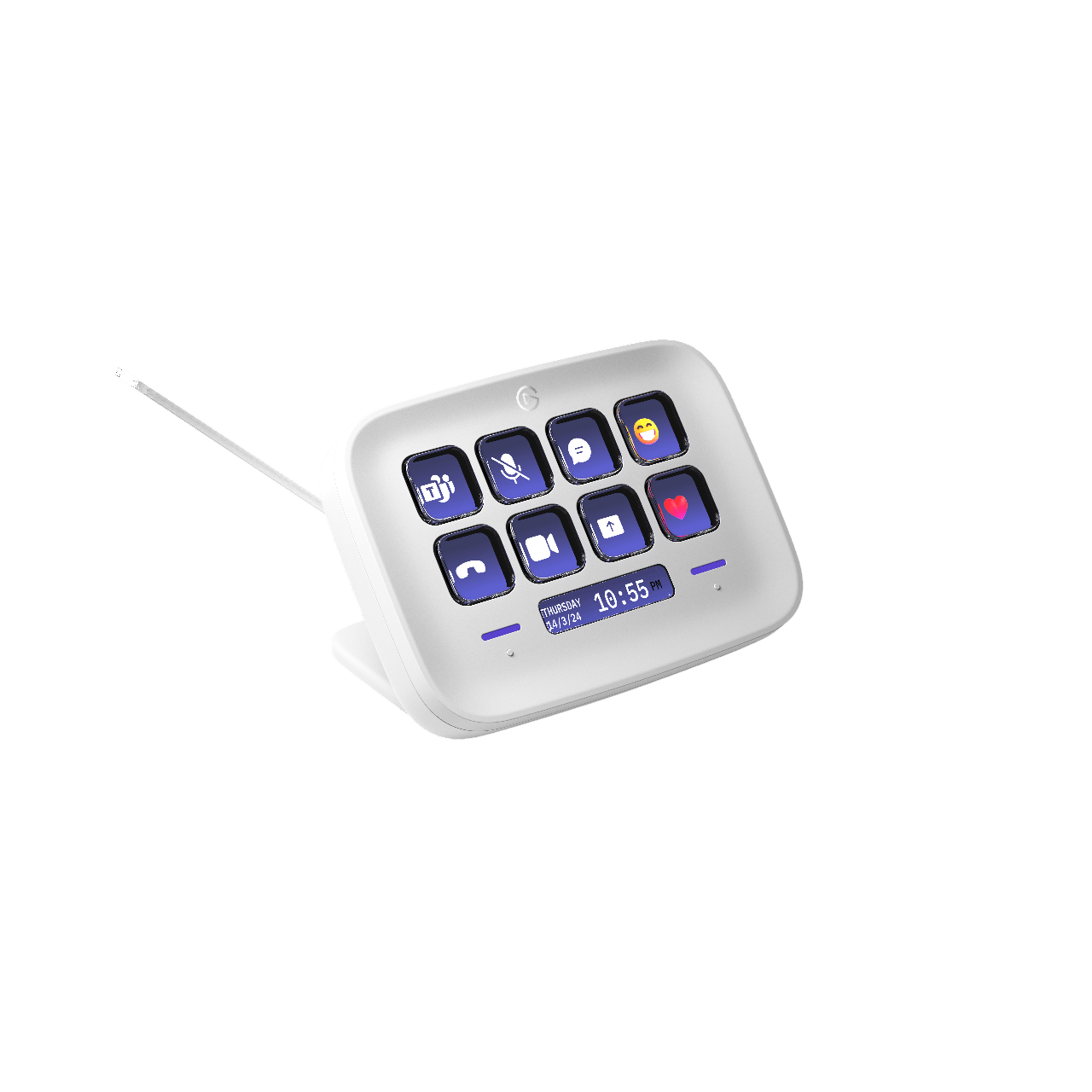 Elgato Stream Deck Neo – 8 Customizable Keys, 2 Touch Points, Speed Through Tasks & Workflows - Control Word, Excel, PowerPoint, Teams, Zoom, Spotify and more, Drag-’n-Drop Setup - Works with Mac & PC - Image 3