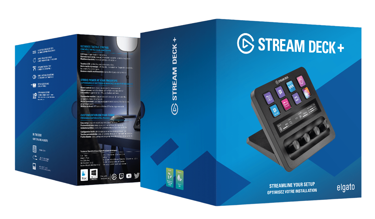 Elgato Stream Deck +, Audio Mixer, Production Console and Studio Controller and for Content Creators, Streaming, Gaming, with customisable touch strip dials and LCD keys, works with Mac and PC - Image 5
